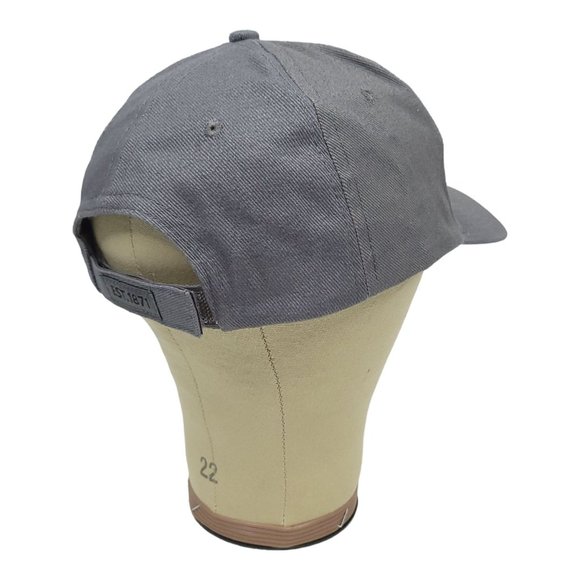 NRA Adult Strapback Cap Trucker Baseball 150 Years Strong Hat 2 Tone Gray - Picture 9 of 12